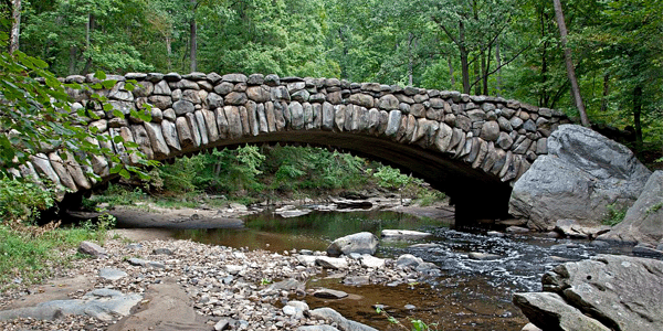 rock creek park boulder bridge